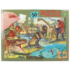 Dino World Puzzle , 50 dielikov, od veku 4+