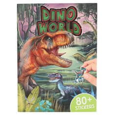 Dino World Kreatívny zošit , 80 samolepiek