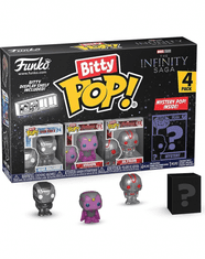 Figúrka Marvel - Infinity Saga War Machine 4-pack (Funko Bitty POP)