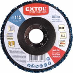 Extol Premium Kotúč brúsny silikón-karbid, Ø115mm, EXTOL PREMIUM