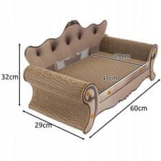 Purlov  24285 Škrabadlo pre mačky pohovka 60 cm