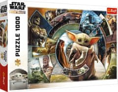 Trefl Puzzle The Mandalorian: Groguovo putovanie 1000 dielikov