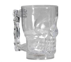 Guirca LED hrnček Lebka 700ml 10x14cm