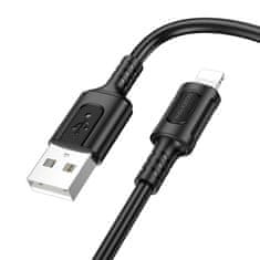 Borofone Dátový kábel BX111 Feliz USB-A - USB-C 3A 1 meter čierny