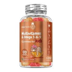 LocoNatura detské multivitamínové cukríky, 120 cukríkov