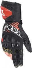 Alpinestars rukavice GP TECH V2 černo-žlto-bielo-červené 2XL