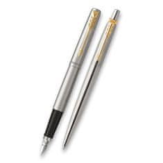 Parker Jotter Stainless Steel GT súprava plniace pero a guličkové pero