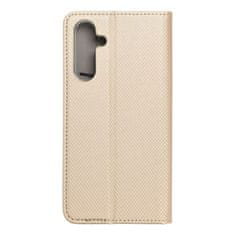 MobilMajak Puzdro / obal na Samsung Galaxy A25 zlaté - kniha SMART CASE