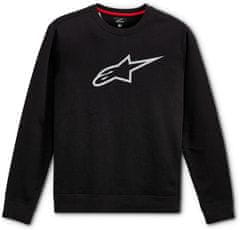 Alpinestars mikina AGELESS CREW Fleece černo-biela M