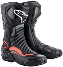 Alpinestars topánky SMX-6 v2 černo-červeno-sivé 48