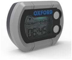 Oxford hodiny a teplomer DIGICLOCK OX562 silver