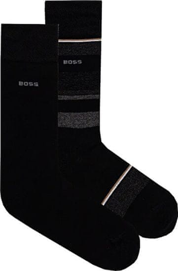 Hugo Boss 2 PACK - pánske ponožky BOSS 50524321-001