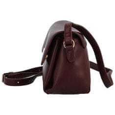 David Jones Dámska crossbody kabelka 7182-1 Bordeaux