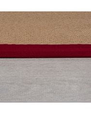 Flair Behúň Herringbone Border Kira Red 60x230