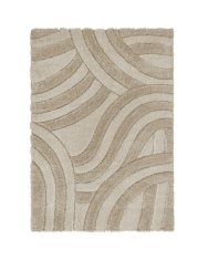 Flair Kusový koberec Indulgence Velvet Carved Natural 80x150