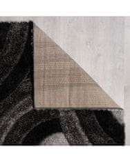 Flair Kusový koberec Indulgence Velvet Carved Grey/Black 80x150