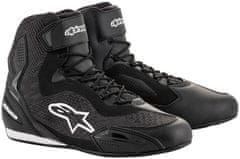 Alpinestars topánky FASTER-3 Rideknit černo-biele 43,5/10,5