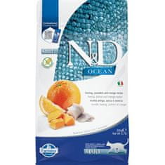 N&D Krmivo Cat Ocean Herring, Pumpkin & Orange 0,3kg