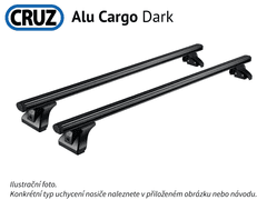 Cruz Strešný nosič Toyota Land Cruiser 3dv.96-02, CRUZ ALU Cargo Dark