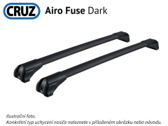 Cruz Strešný nosič Mitshubishi Pajero Sport 16- (integrované pozdĺžniky), CRUZ Airo Fuse Dark