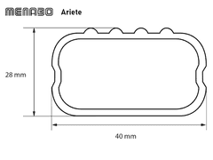 Menabo Strešný nosič Suzuki SX4 5dv. 06-14, Menabo Ariete