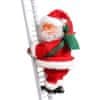 HOME & MARKER® Vianočná dekorácia Santa Claus šplhajúci sa po rebríku | LADDERSANTA