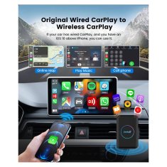 Carlinkit CarPlay Ai Box Lite s Android 10 pro originální autorádia s CarPlay