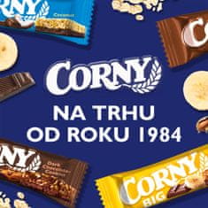 CORNY BIG cereální tyčinka jahoda-bílá čokoláda 40 g