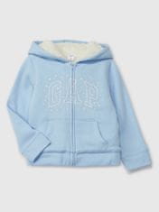 Gap Baby sherpa mikina s logom 2YRS