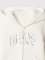 Gap Baby sherpa mikina s logom 2YRS