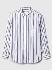 Gap Pruhovaná oversize košeľa Poplin Big Shirt L