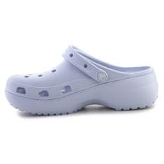 Crocs Dreváky modrá 41 EU Classic Platform Clog