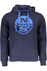 NORTH SAILS  Perfektná Pánska Mikina Modrá Farba: Modrá, Veľkosť: 2XL