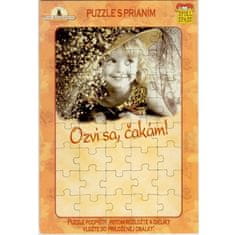 Spiel Spass Puzzle s prianím Ozvi sa, čakám!