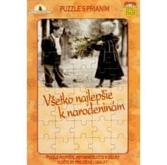 Spiel Spass Puzzle s prianím Všetko najlepšie k narodeninám