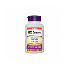 Webber Naturals B-Komplex 100mg Forte Bonus