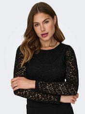 Jacqueline de Yong Dámske tričko JDYKIMMIE Regular Fit 15301803 Black (Veľkosť L)