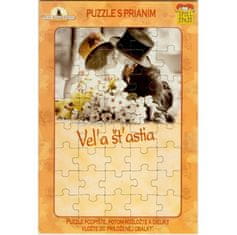 Spiel Spass Puzzle s prianím Veľa šťastia