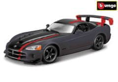 1:24 Dodge Viper SRT10 ACR Grey/Black