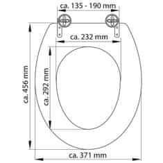 Eisl Duroplastové sedadlo WHITE 82000