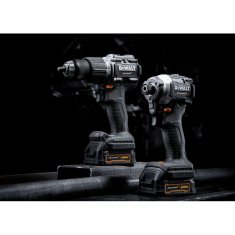 DeWalt Aku KOMBO sada skrutkovača DCD85MG a rázového uťahováka DCF85MG 18 V XR PowerStack 2x 1,7 Ah, edícia McLaren F1 Team