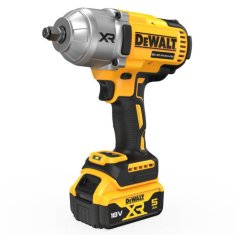 DeWalt Aku rázový uťahovák 1/2" krúžok 1396 Nm, 18 V XR 2x 5,0 Ah