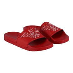 Emporio Armani Šľapky červená 44 EU Emporio Sliders Rot