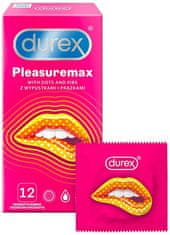 Pasante Durex PleasureMax (12 ks), vrúbkované kondómy pre jej potešenie