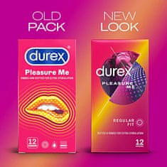 Pasante Durex PleasureMax (12 ks), vrúbkované kondómy pre jej potešenie