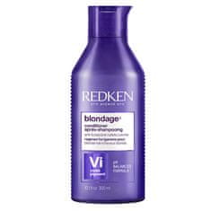 Redken Kondicionér neutralizujúce žlté tóny vlasov Color Extend Blondage ( Color -depositing Conditioner) (Objem 300 ml)