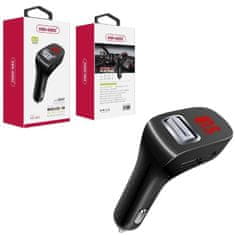 Ven Car Charger Bluetooth FM Player s USB a Aux Portom – Čierna KP34301