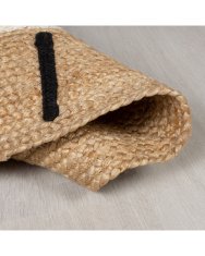 Flair Detský koberček Jute Kids Lion Natural 100x100 (priemer) kruh