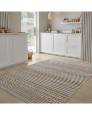 Flair Kusový koberec Verve Elton Stripe Beige 80x160