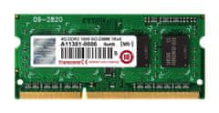 Transcend pamäť SODIMM DDR3 4GB 1600MHz 1Rx8 CL11